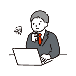 こんなお悩みのイラスト